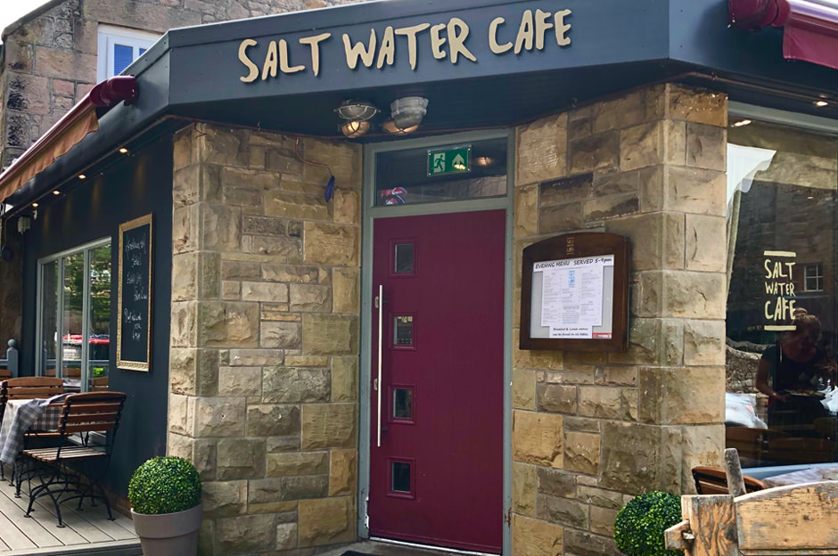 Salt Water Cafe, Beadnell, Northumberland